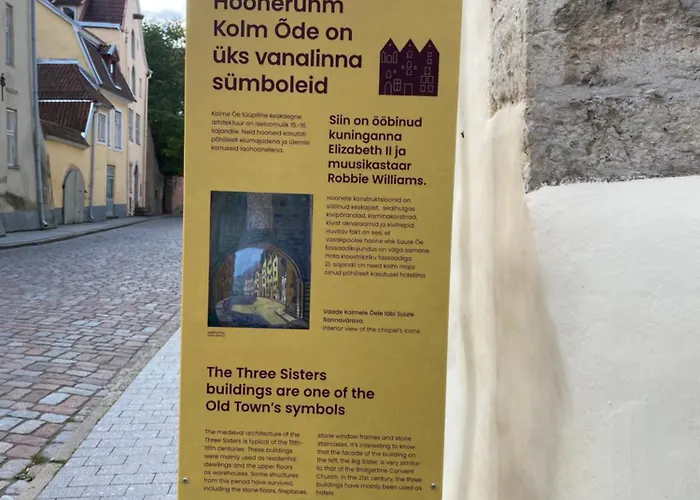 Szálloda The Three Sisters Tallinn